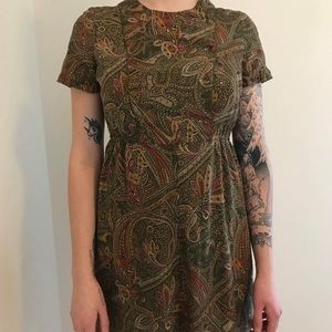 Paisley Mini Dress